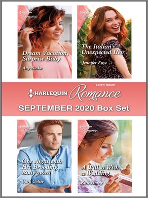 cover image of Harlequin Romance September 2020 Box Set